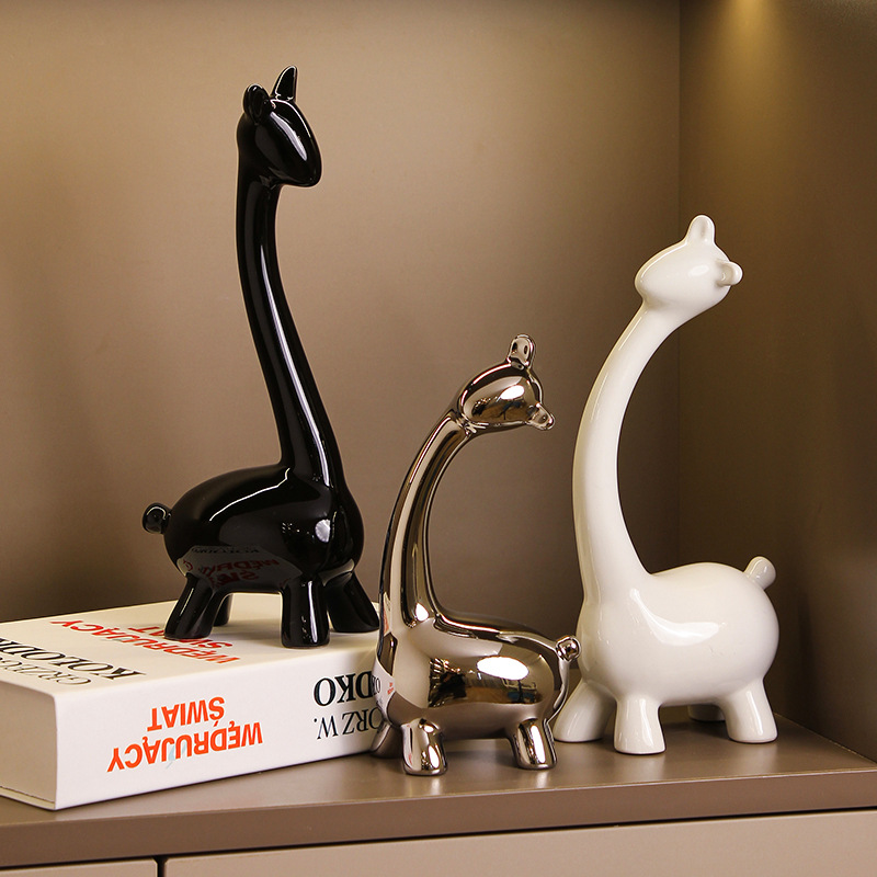 Ceramic animal decorative ornaments 
