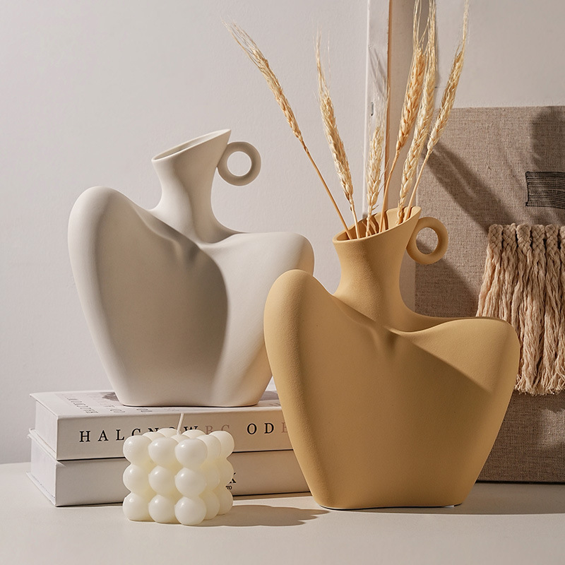 Human clavicle vase