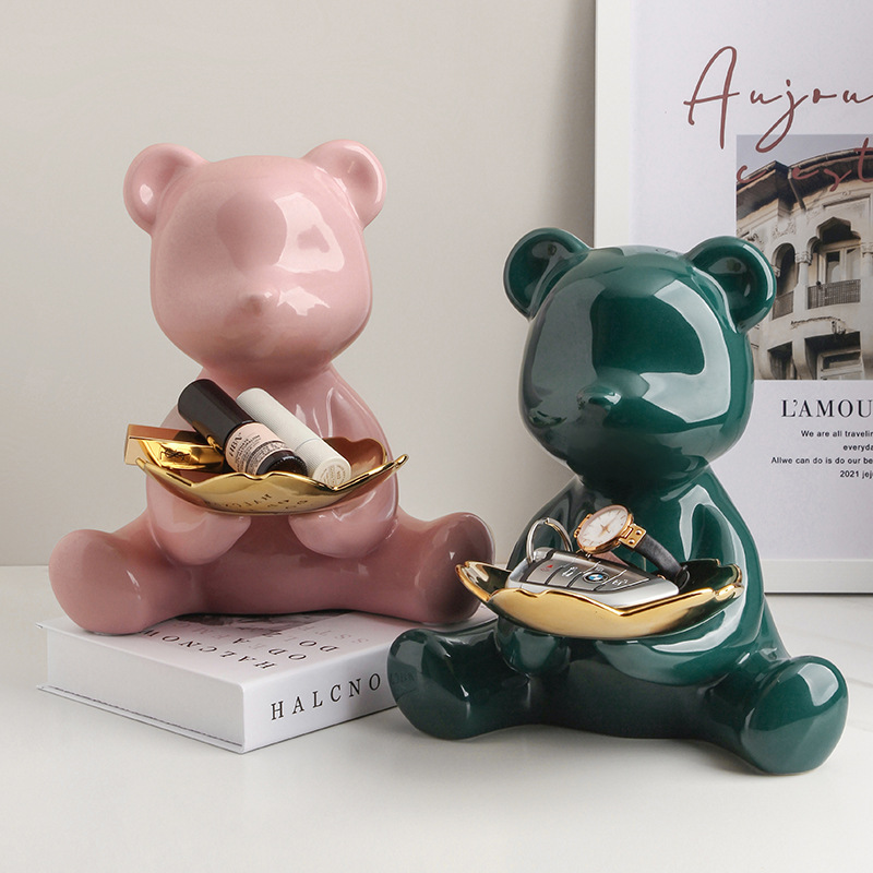 Violent bear key storage home accessories