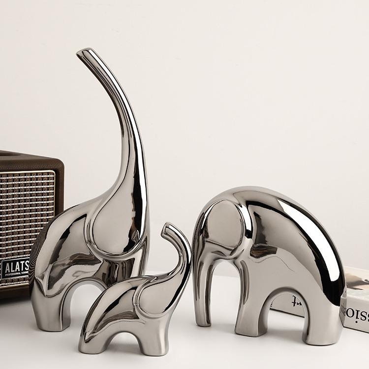 Ceramic elephant home crafts