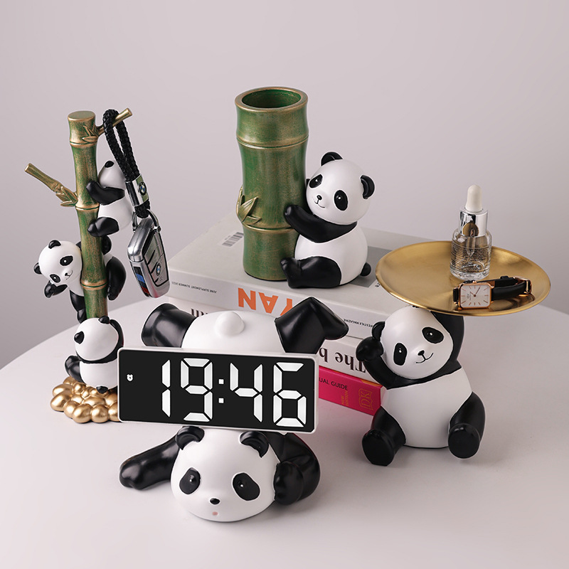 Creative animal panda ornaments