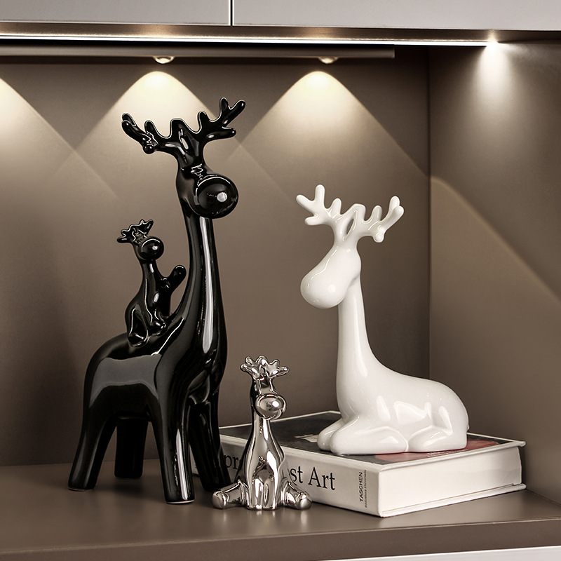 Animal wine cabinet decoration